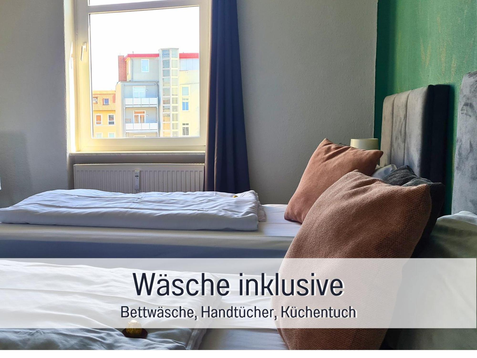 Lichtdurchflutete Moderne Stadtwohnung, Kueche, Waschtrockner, Smarttv Бранденбург Экстерьер фото